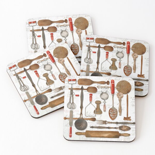 Item preview, Farmhouse Kitchen Utensils designed and sold by Lynnea Washburn.