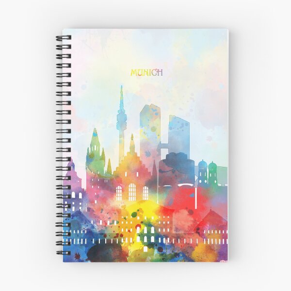 Item preview, munich skyline designed and sold by BekimART2.