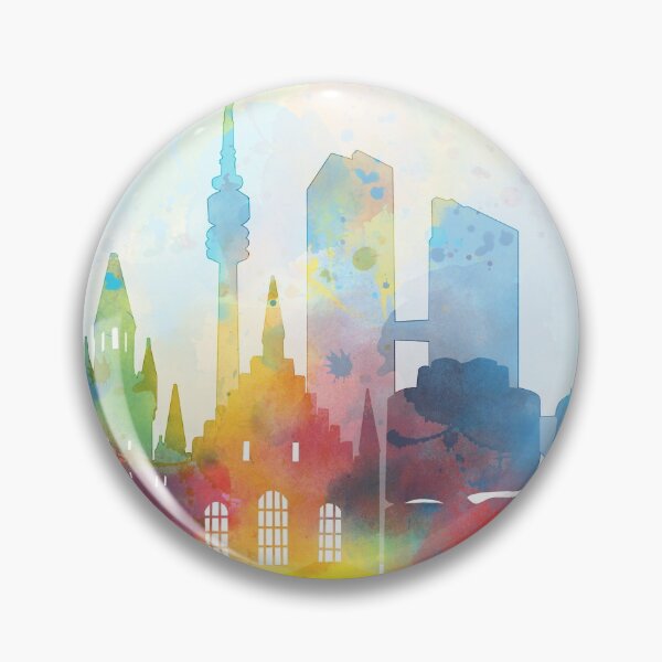 Item preview, munich skyline designed and sold by BekimART2.