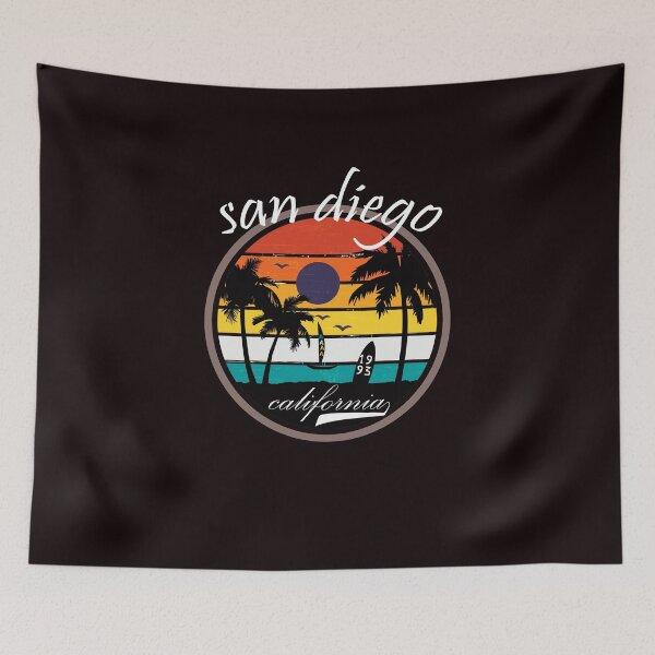 Item preview,  funny vintage sunset california gift retro adventure san diego shirt designed and sold by mohmmed22.