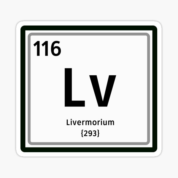 Item preview, Livermorium designed and sold by emilia-romaa.