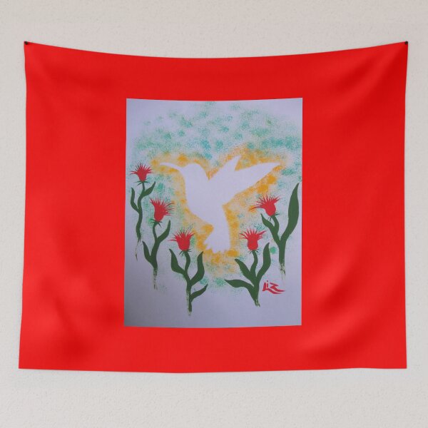 Item preview, Hummingbird silhouette designed and sold by LizBanegasArt.