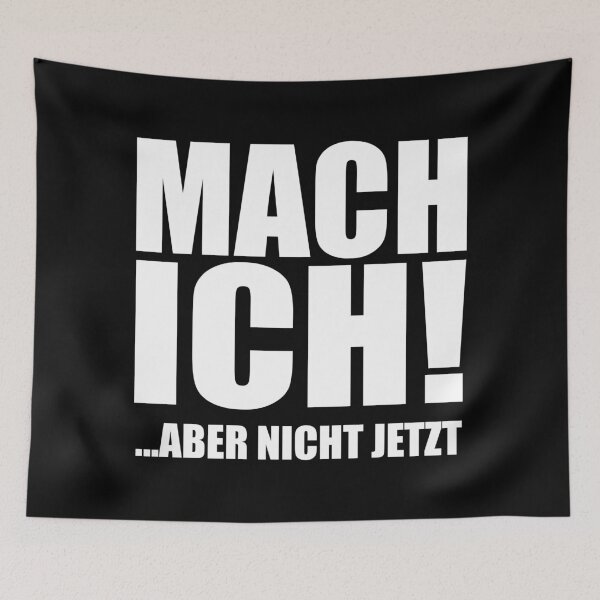 Artikelvorschau, Mach Ich! Aber nicht Jetzt Geschenkidee entworfen und verkauft von Argentini.