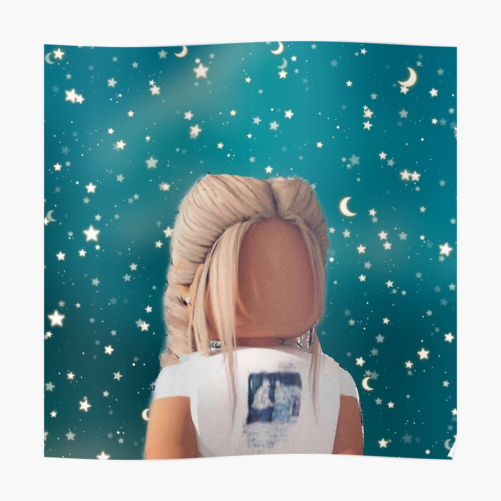 Cute Roblox Girl Sticker By Marmar2004 Redbubble - galaxy cute roblox girl pictures