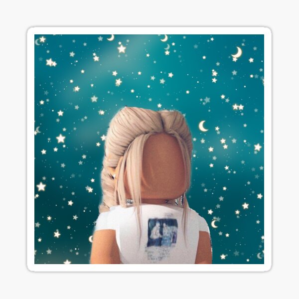 Cute Roblox Girl Sticker By Marmar2004 Redbubble - girl roblox pictures cute