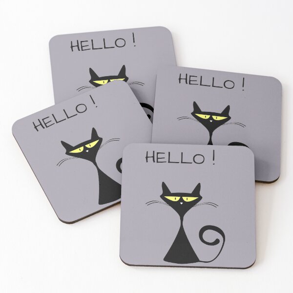 Item preview, HELLO ! ( cat ) designed and sold by Nesro34.