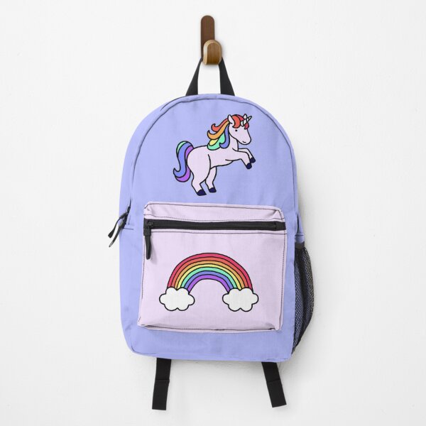 Item preview, Playful rainbow unicorn designed and sold by Nicole Procter.