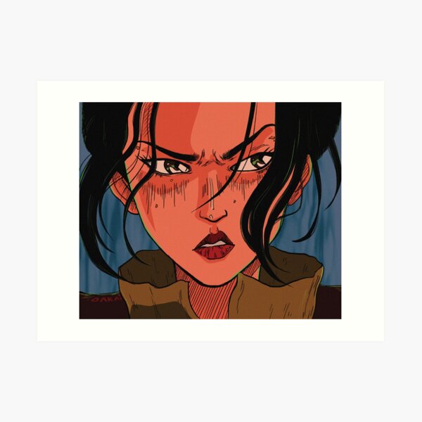 Nickelodeon Art Prints Redbubble - nickelodeon brawl stars azula