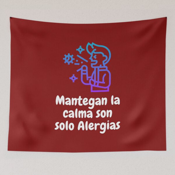 Item preview, La cuarentena | Solo son alergias | Distancia Social | Manten a 6 pies | taza original | hablame espanol designed and sold by 4evercool.