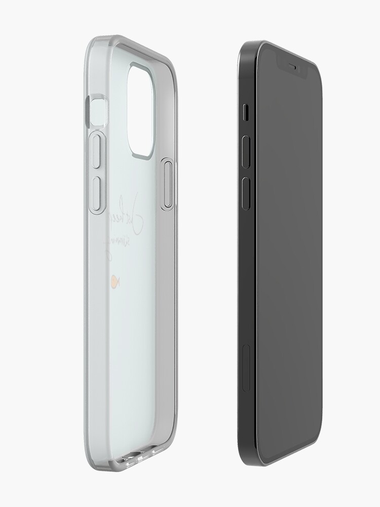 Alternate view of What do we do? We swim, swim. iPhone Case & Cover