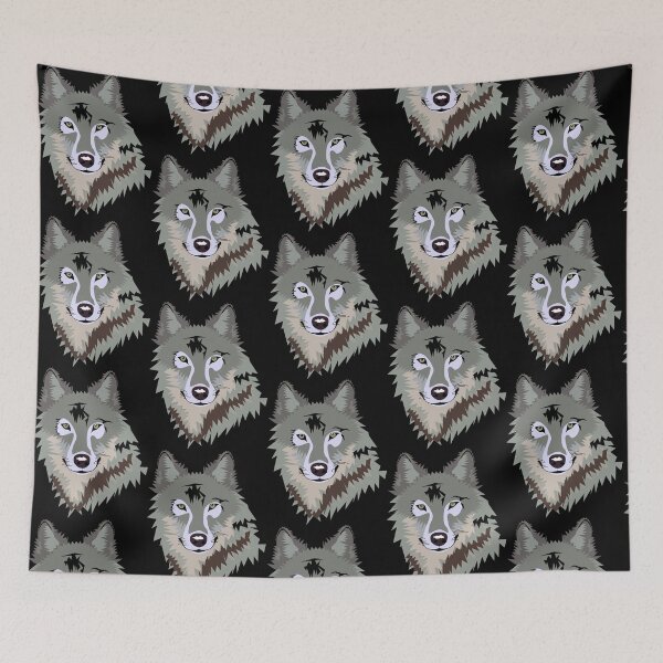 Item preview, Happy Grey Wolf designed and sold by BetterDesigns4U.