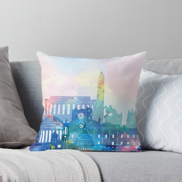 Item preview, washington dc skyline designed and sold by BekimART2.