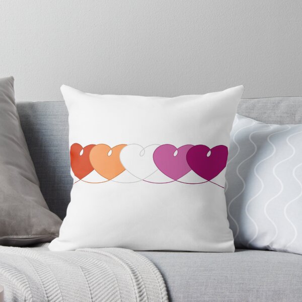 Item preview, Lesbian Pride Hearts designed and sold by TheCurioArtShop.