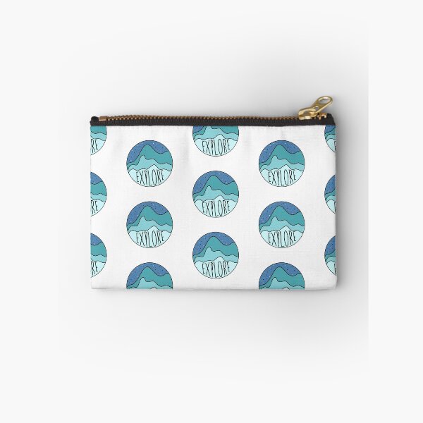 Item preview, Explore mountain range, winter theme designed and sold by ansiearts.