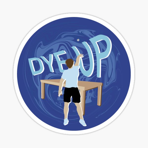 Dye up Sticker