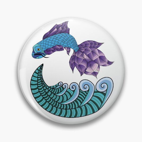 Item preview, Leaping Fish designed and sold by MelCornwell.