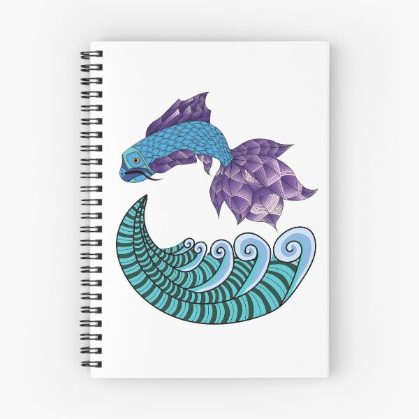 Item preview, Leaping Fish designed and sold by MelCornwell.