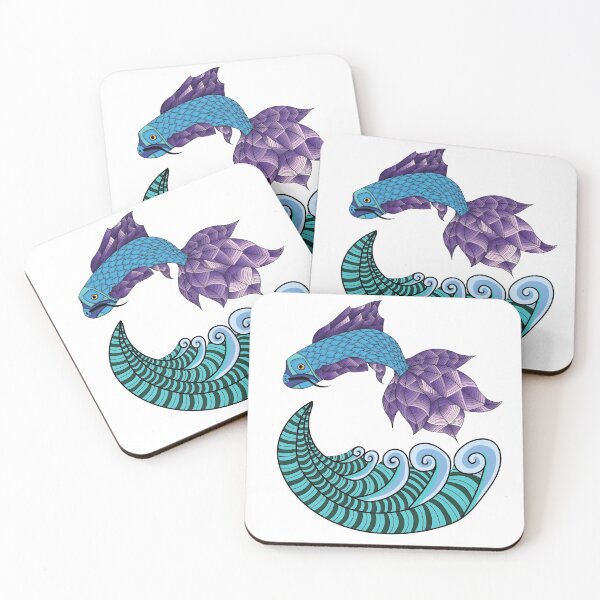 Item preview, Leaping Fish designed and sold by MelCornwell.