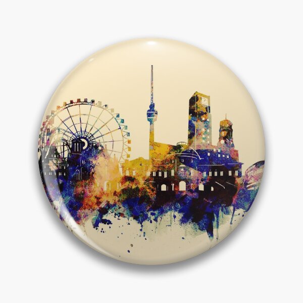 Item preview, stuttgart skyline designed and sold by BekimART2.