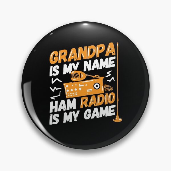 Item preview, Grandpa is my Name Ham Radio is my Game designed and sold by Betsytiptoe.