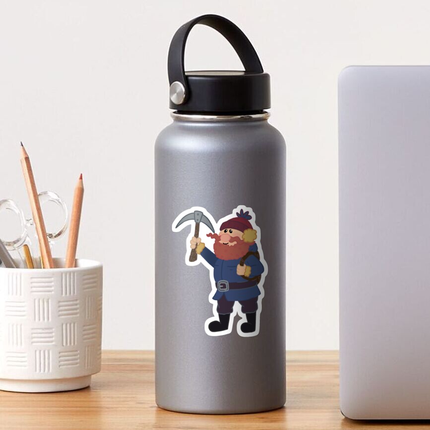 Yukon Cornelius Pattern Sticker