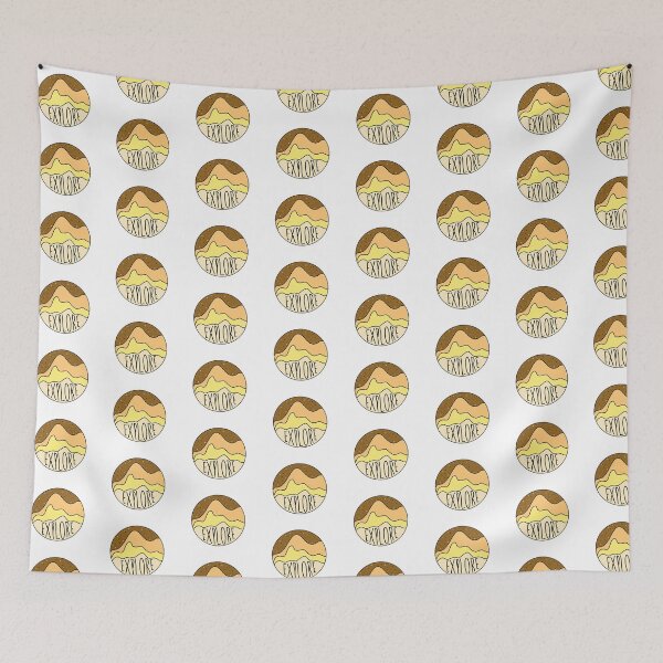 Item preview, Explore mountain range, fall theme designed and sold by ansiearts.