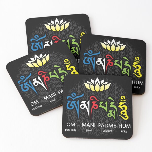 Item preview, Om Mani Padme Hum Mantra designed and sold by marcosty.