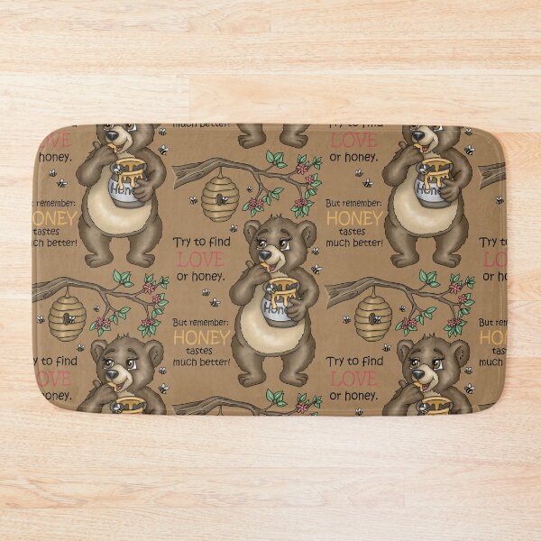 Item preview, Grizzly bees honeypot designed and sold by ARTemyzz.