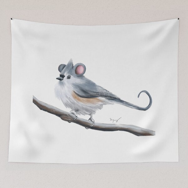 Item preview, Tufted Titmouse designed and sold by ninayoungart.