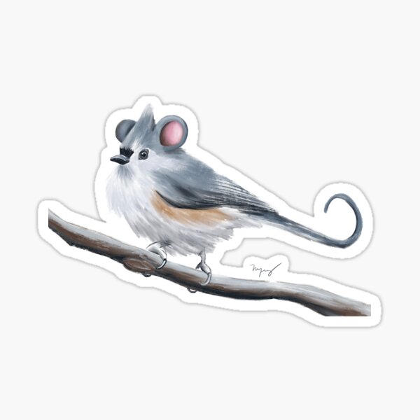 Item preview, Tufted Titmouse designed and sold by ninayoungart.
