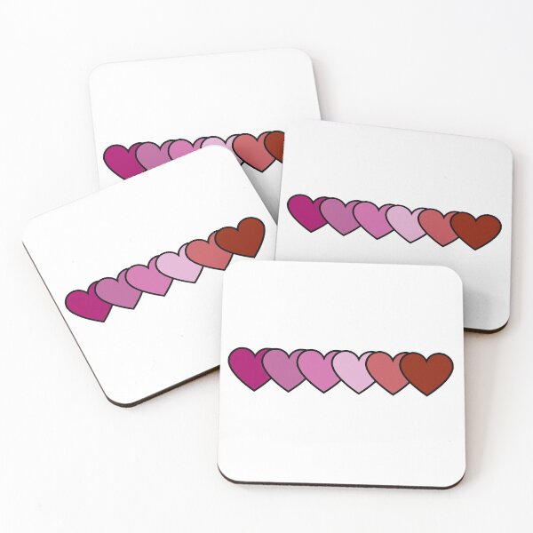 Item preview, Lesbian Pride - Lipstick Lesbian Colours designed and sold by jddesignsstuff.
