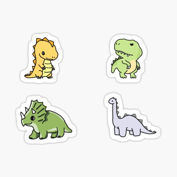 dinosaur pack Sticker