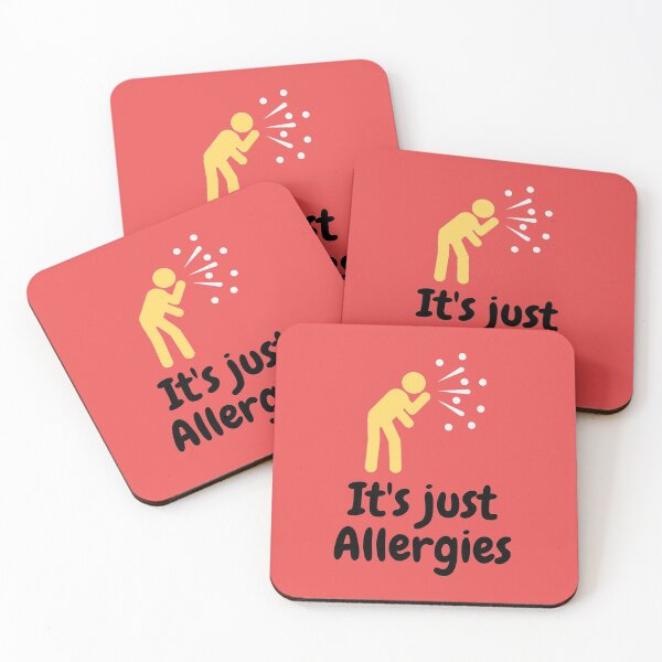 Item preview, It’s Just Allergies | Funny Quarantine | Social Distancing designed and sold by 4evercool.