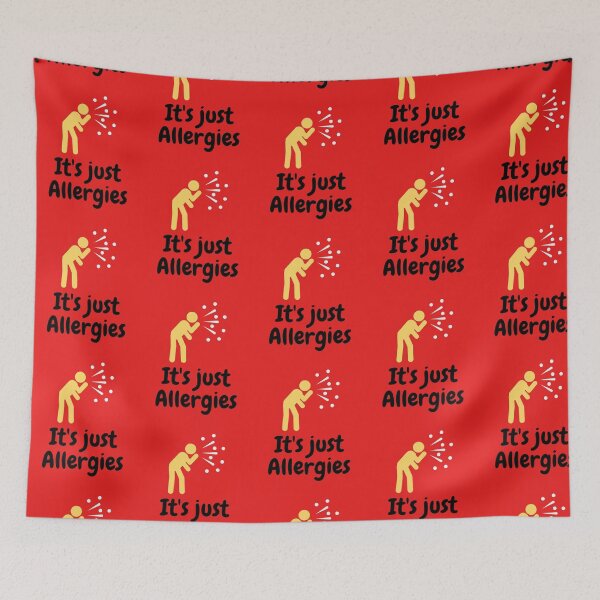 Item preview, It’s Just Allergies | Funny Quarantine | Social Distancing designed and sold by 4evercool.