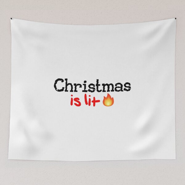Item preview, Christmas is Lit! designed and sold by DoodleDashCollective.