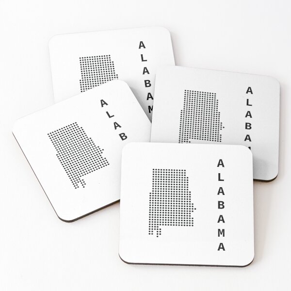 Item preview, ALABAMA DOT SILHOUETTE designed and sold by Mxdesign888.