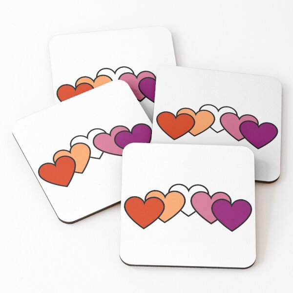 Item preview, Lesbian Pride - "New" Lesbian flag designed and sold by jddesignsstuff.