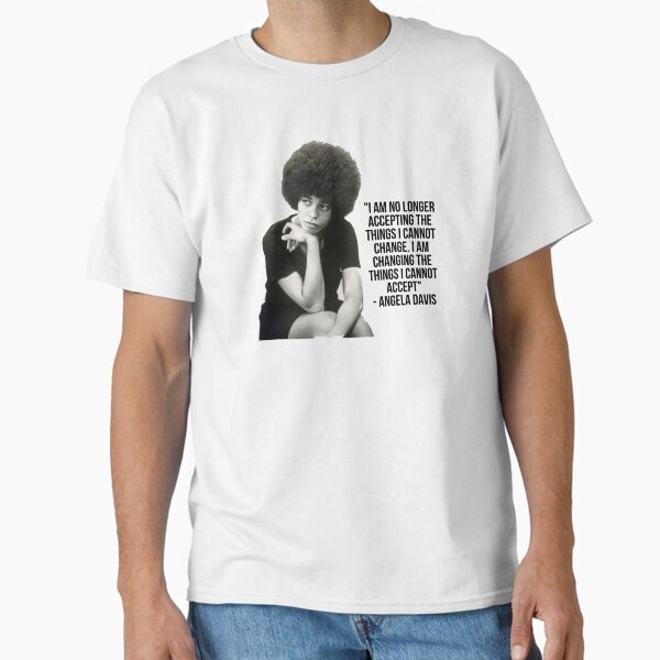 Item preview, Angela Davis Quote designed and sold by Alejandra Ruiz de Alda.