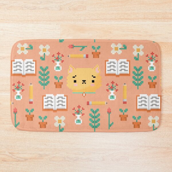Item preview, Cat Relatxation, pixel art designed and sold by Lorajean Gudmundsen.