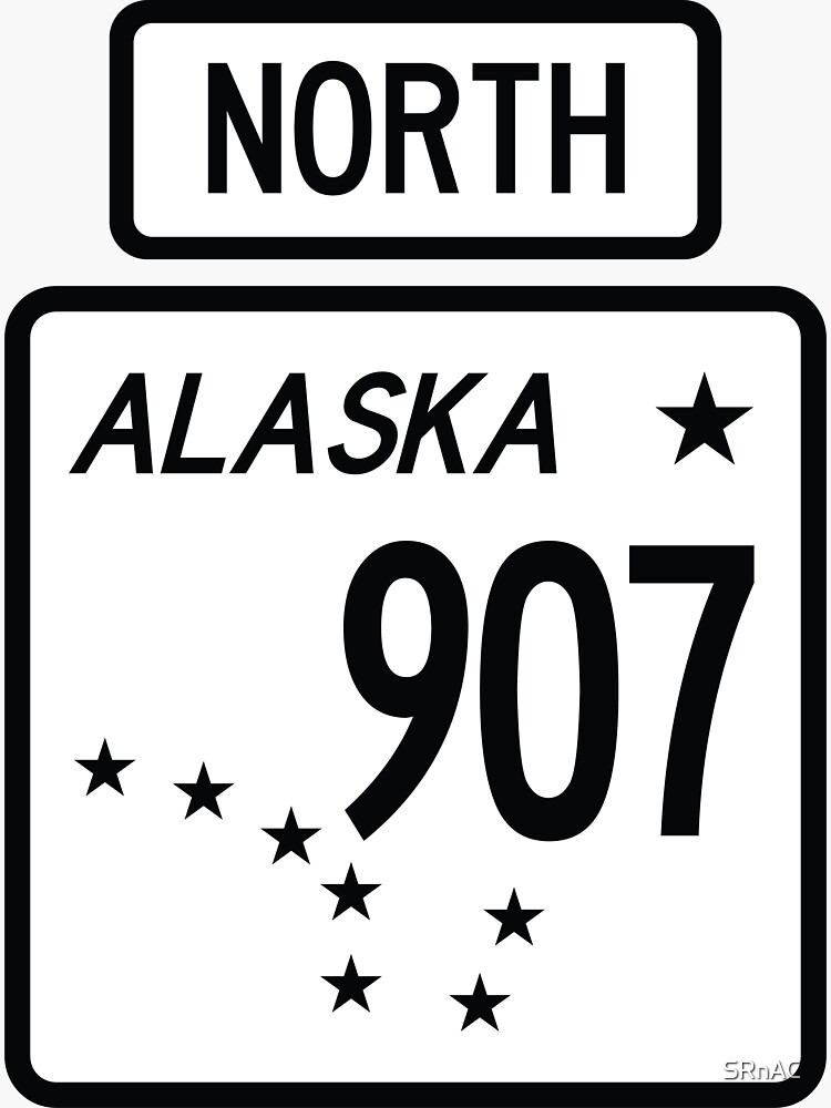 alaska-state-route-907-area-code-907-sticker-for-sale-by-srnac