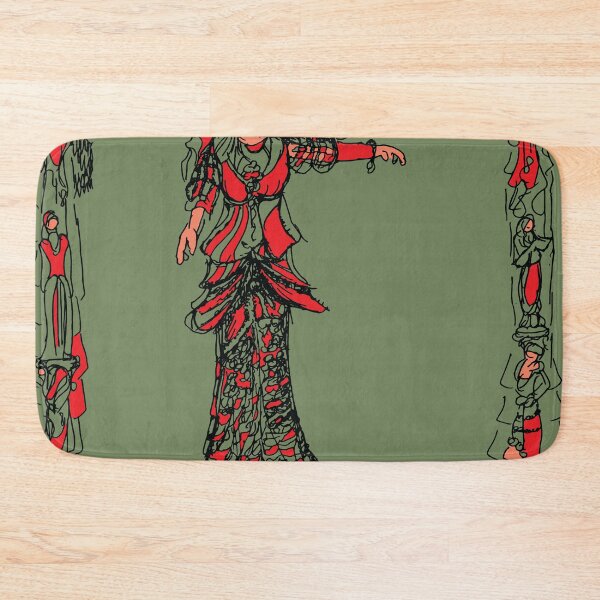 Item preview, Green and Red Goddess, TeresaTown at Redbubble 2016 designed and sold by Mark Stansberry.