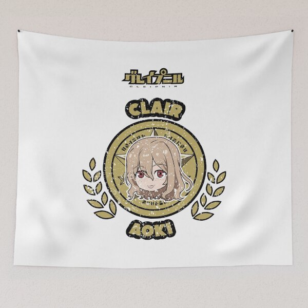 Item preview, GLEIPNIR: CLAIR AOKI CHIBI (WHITE) GRUNGE STYLE designed and sold by FunGangStore.
