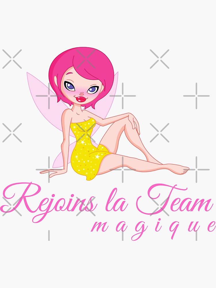 Thumbnail 3 of 3, Sticker, Join the Magic Team designed and sold by L-Chance.