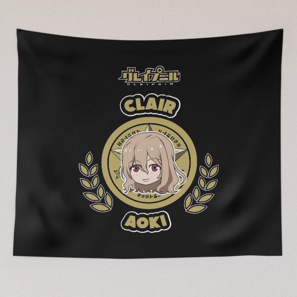 Item preview, GLEIPNIR: CLAIR AOKI CHIBI (BLACK) designed and sold by FunGangStore.