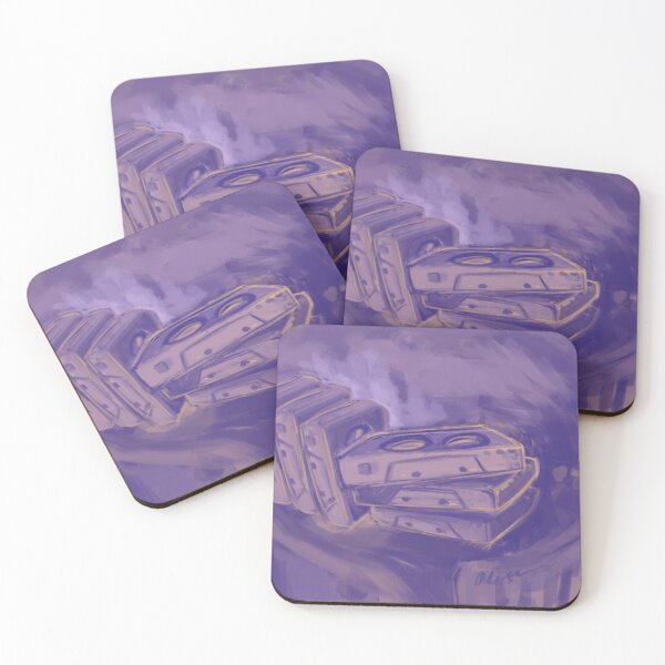 Item preview, 13 Reasons Why purple mixtape designed and sold by DesignedFandom.