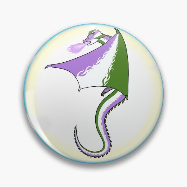 Item preview, Fly With Pride, Dragon Series - Genderqueer designed and sold by StephOBrien.