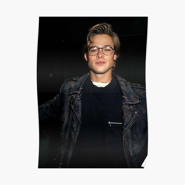 Brad Pitt jeune Poster