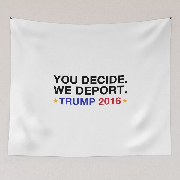 Item preview, you decide.we deport.trump 2016 designed and sold by Val Goretsky.