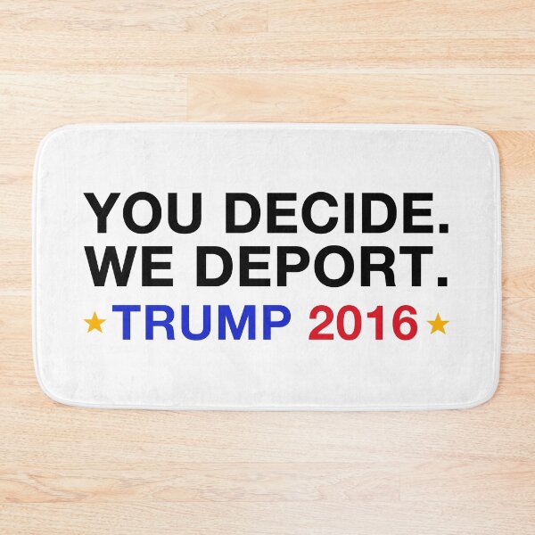 Item preview, you decide.we deport.trump 2016 designed and sold by Val Goretsky.