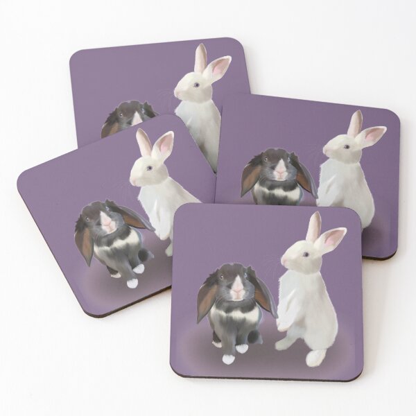 Item preview, Bunny rabbits  designed and sold by Pickle-Lily.